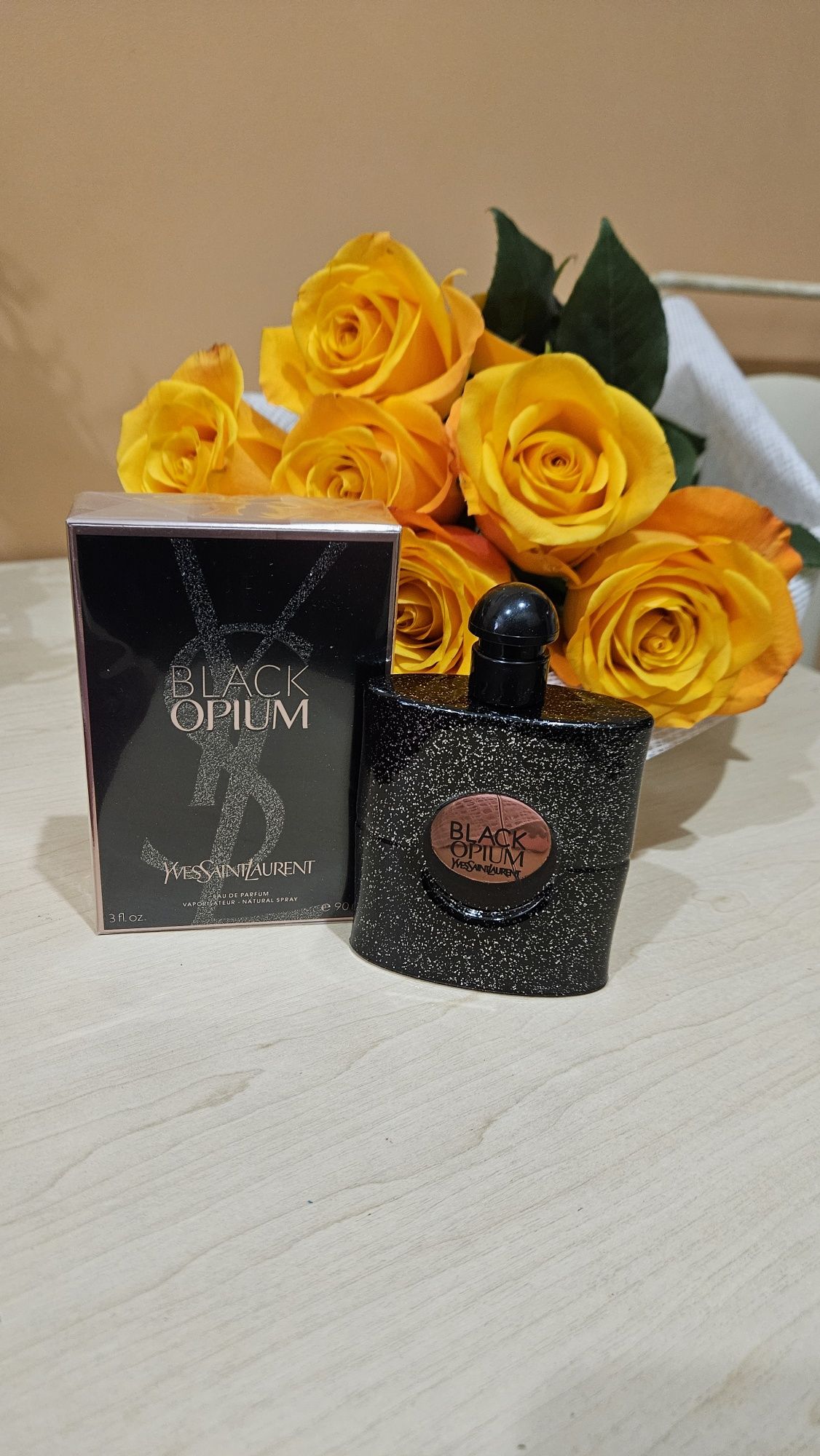 ДУХИ ПАРФУМ жіночий Yves Sain Lauren Black Opium 90 мл