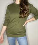 Bawełniany sweter khaki ASOS