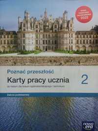 Historia 2 LO Poznać przeszłość. Karty pracy ucznia ZP Nowa Era