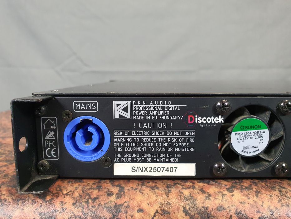 PKN Audio XD-6000 | 2x3500W | Powersoft, Lab Gruppen, Crown, Crest