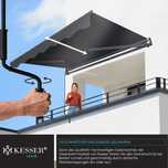 KESSER® Markiza z ramieniem przegubowym, 400 x 250 cm