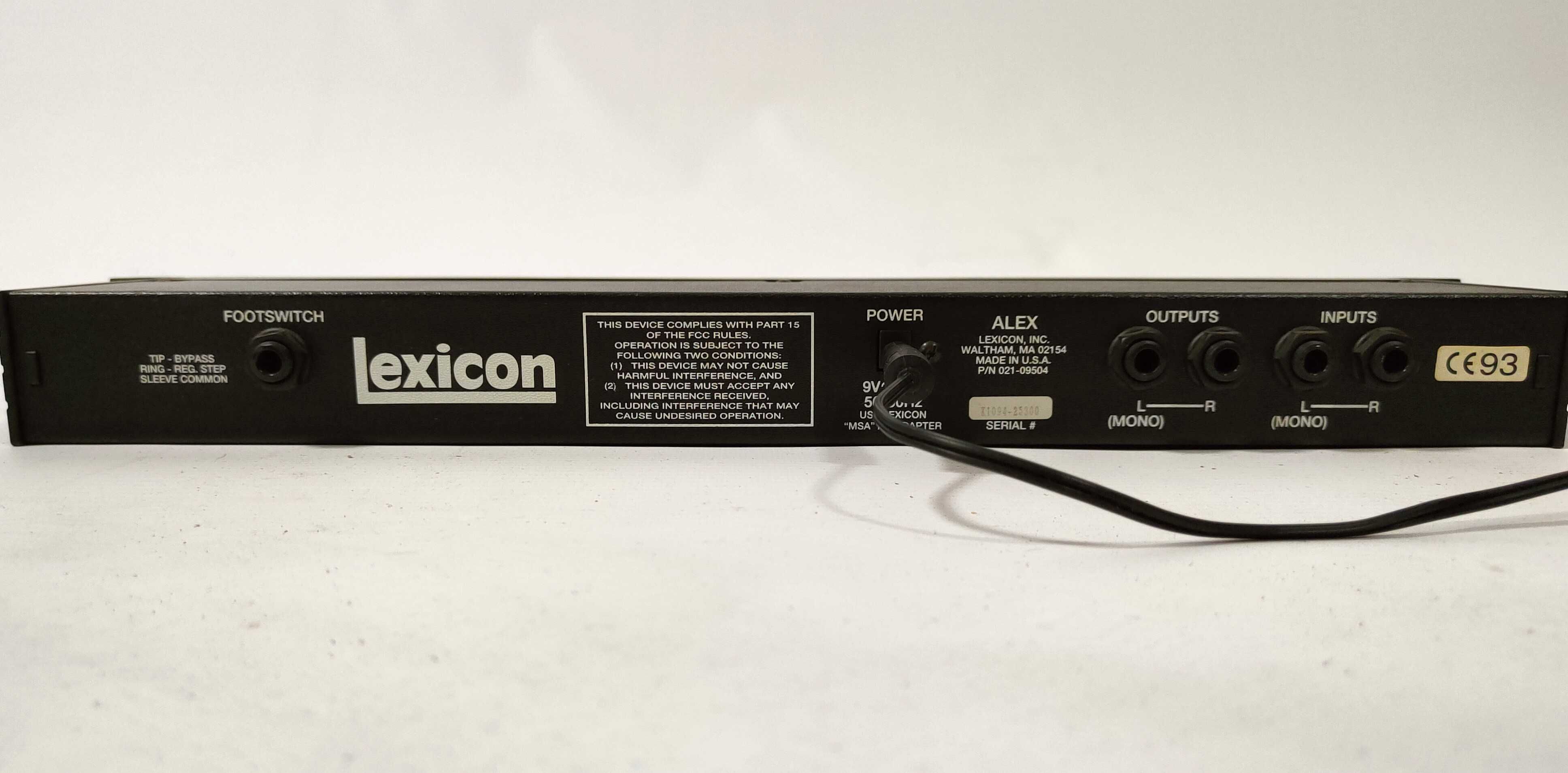 Lexicon Alex Digital Effects Processor - pod wokal,instrumenty