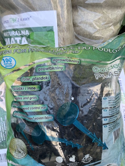 Naturalna mata trawnikowa trawy z Iławy