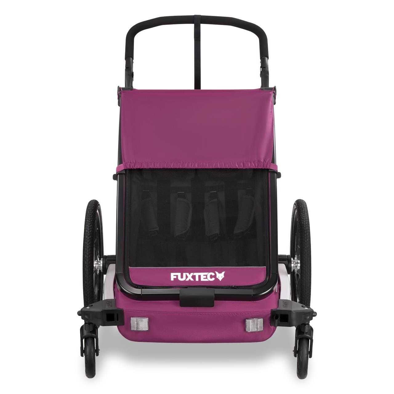 Przyczepka rowerowa FUXTEC FX-FA1-SET z kółkiem jogger