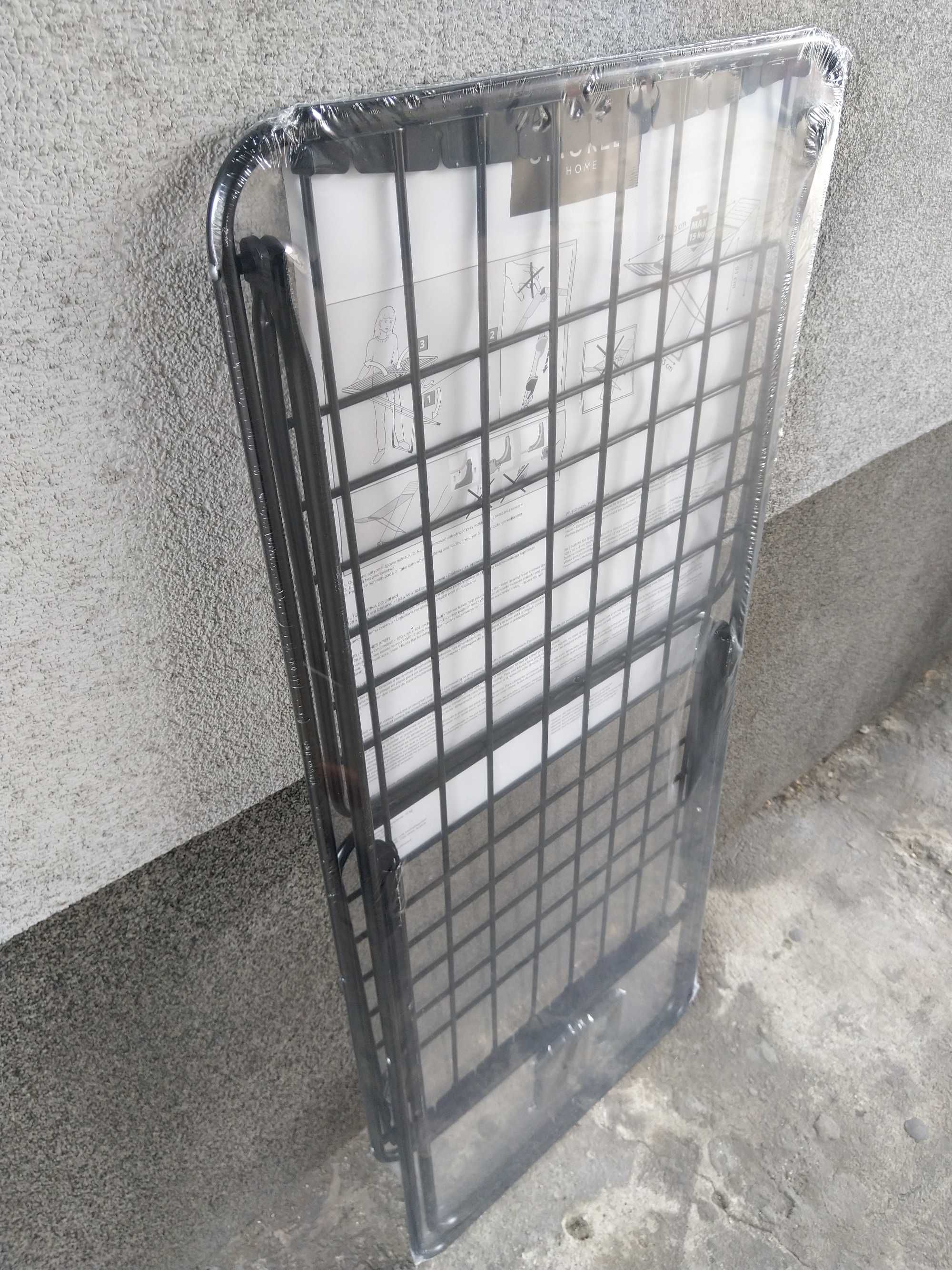 NOWA Suszarka Na Pranie Ubranie Bieliznę SMUKEE Tukan Czarna