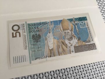50 zł - banknot - Jan Paweł II