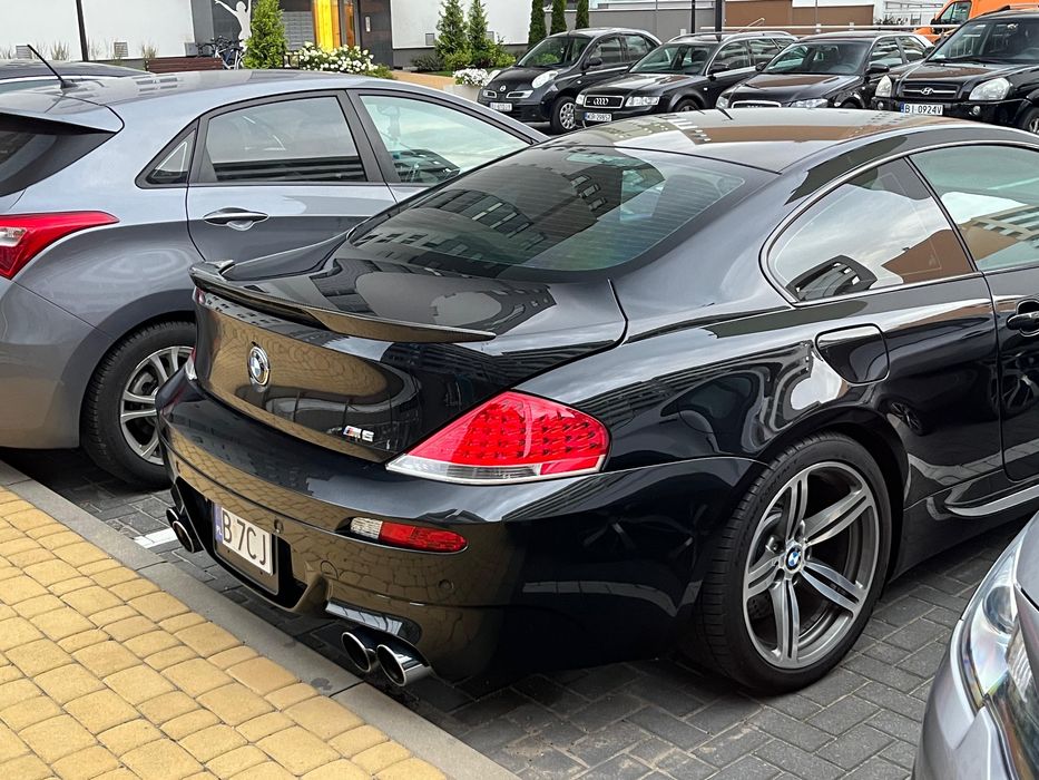 BMW M6 e63 Coupe S85 SMG 2007 Legenda! Zamiana