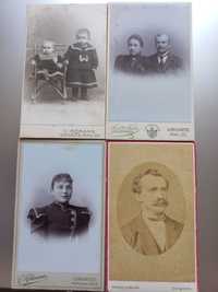 Legnica (Liegnitz) - zestaw 4 starych zdjęć, kartoniki