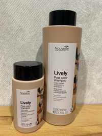 Зволожуючий шампунь Nouvelle Lively post colour 1000ml