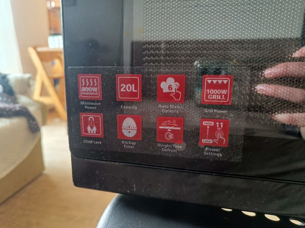 Mikrofalówka Sharp na gwarancji