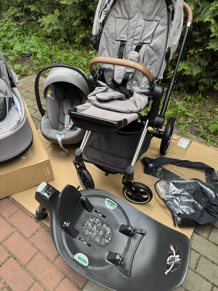 Cybex priam 2.0 soho grey 3w1 dodatki
