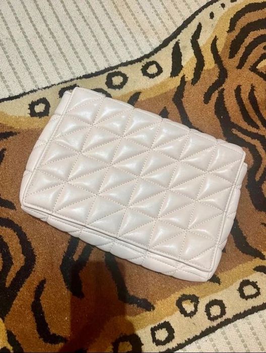 Zara Clutch Beige