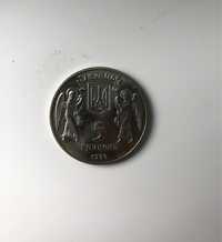 Монета 5 гривень 1999р Різдво Христове