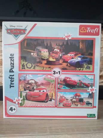 Puzzle Trefl Cars 3+1