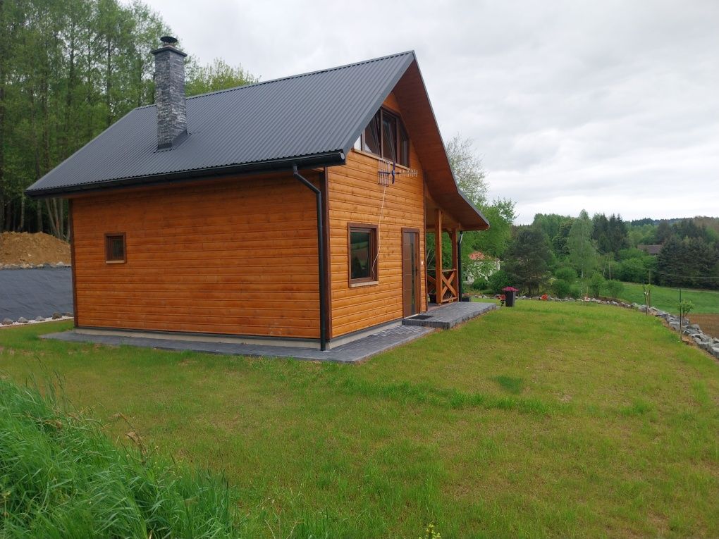 LEŚNA CHATKA Domek letniskowy całoroczny na  WYNAJEM do WYNAJĘCIA