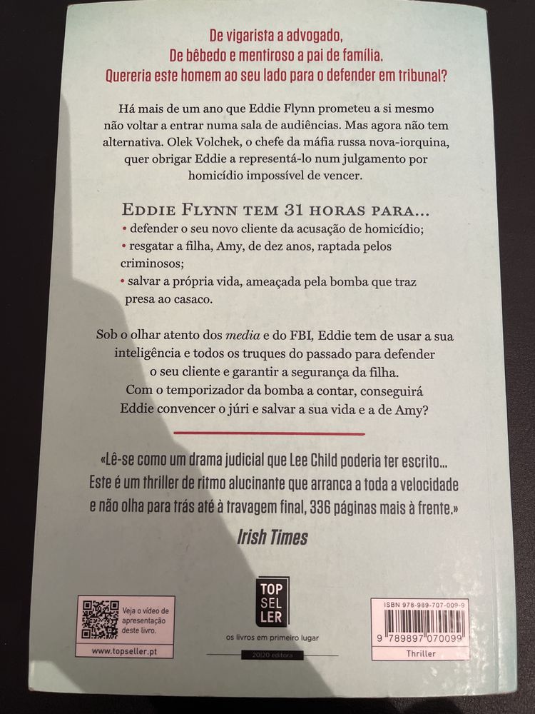Livro A Defesa - Steve Cavanagh