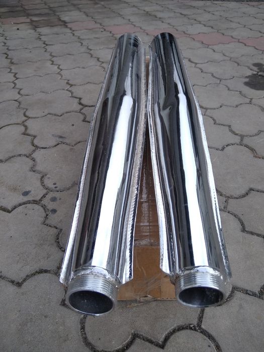 Труби нові глушителі Мт Днепр коліна Ціна за пару 2000 грн