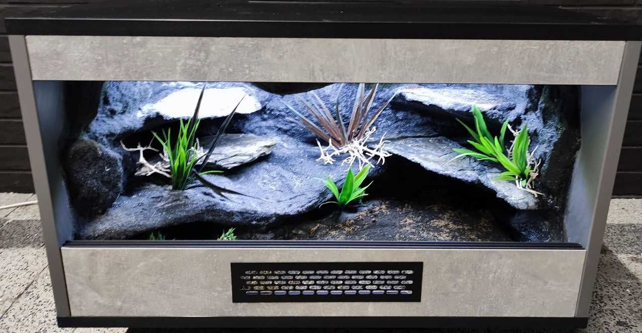 Terrarium nr479 70/40/40 dla gekona lamparciego  NA ZAMÓWIENIE