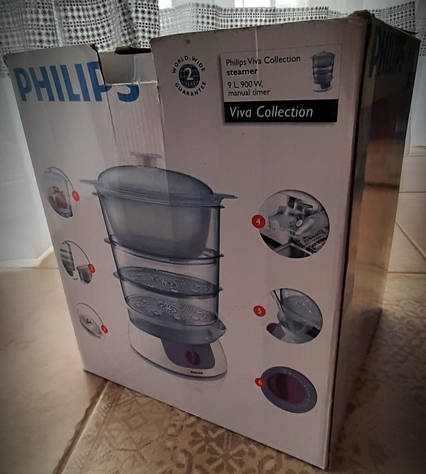 Parowar Philips 9L, model HD 9120