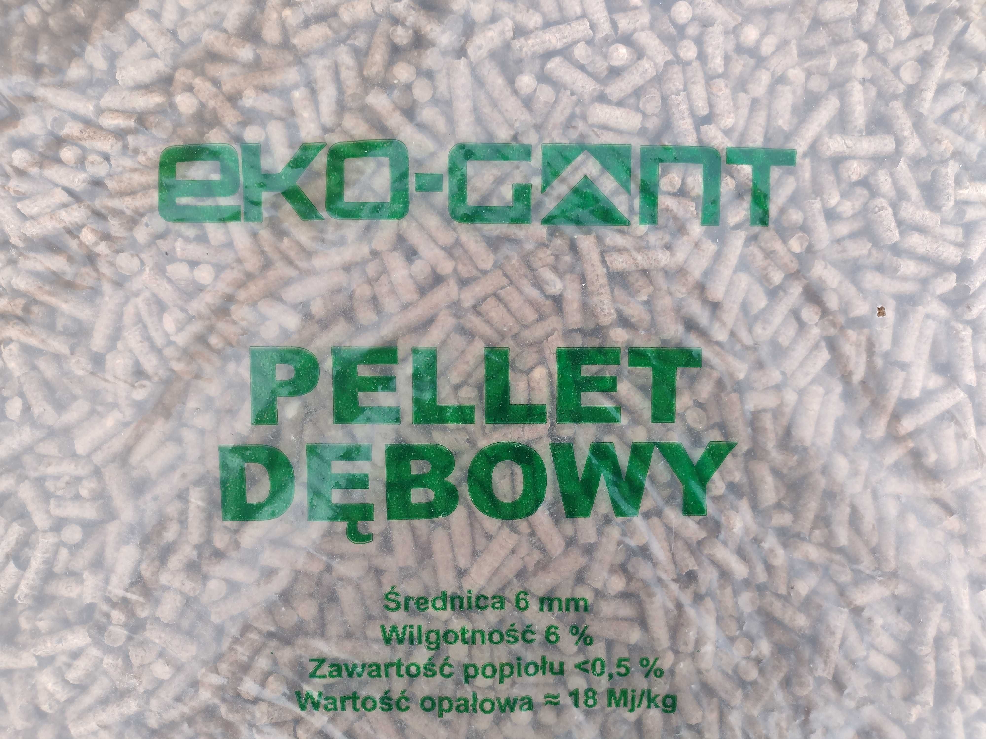 PELLET DĘBOWY Eko Gont z Krasnobrodu. Dostawa Gratis.