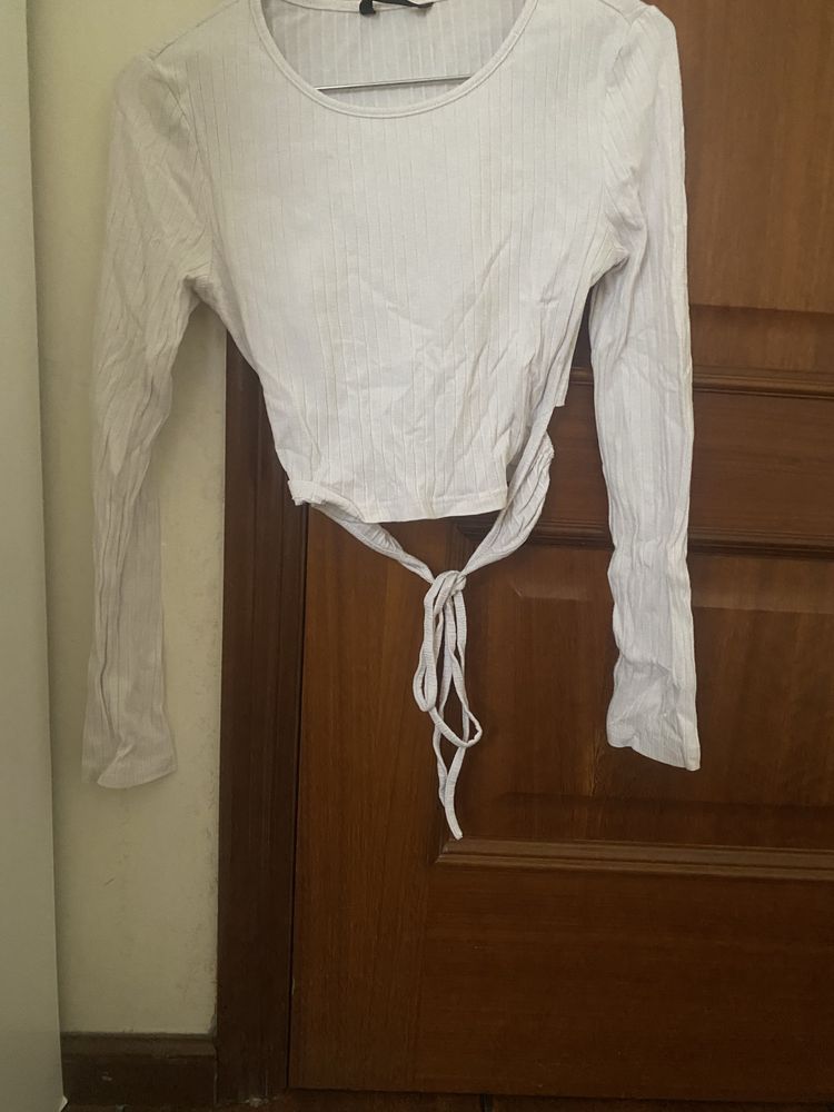 Camisola branca shein