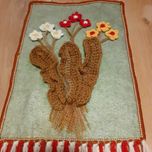 Makatka kilim kwiaty