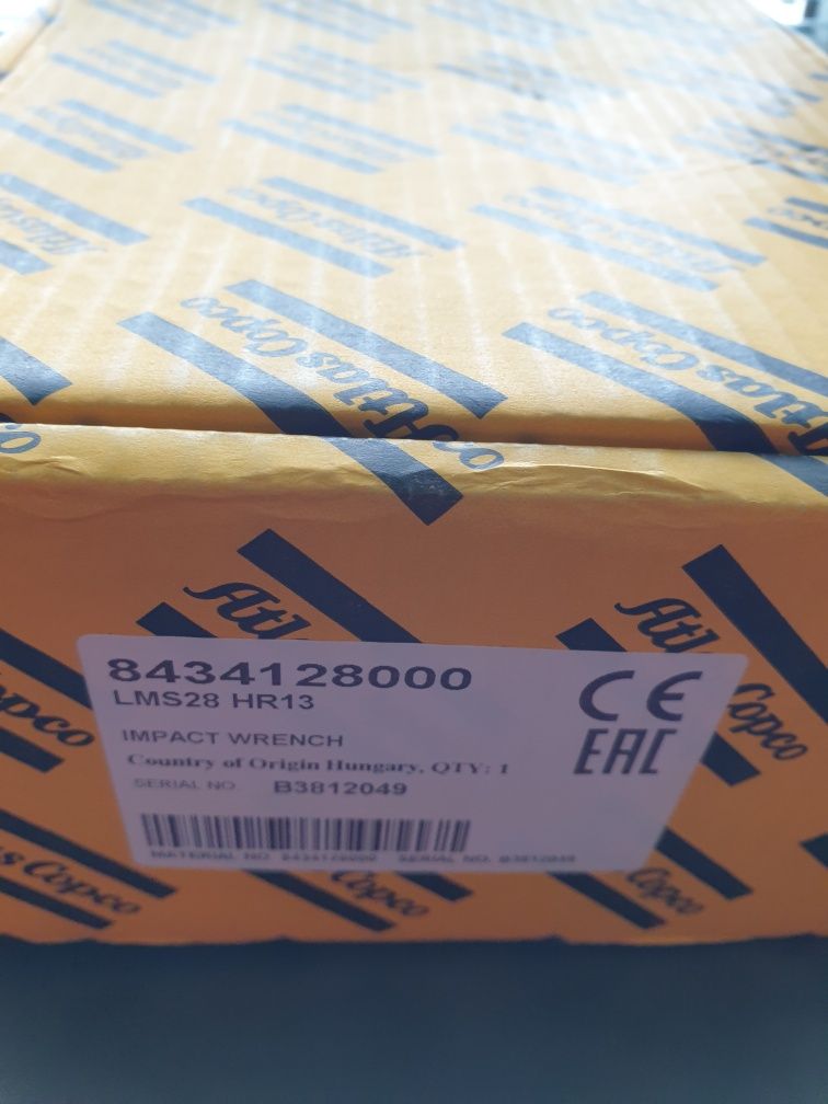 Пневматический гайковерт Atlas Copco lms28 hr13 ,ШВЕЦИЯ