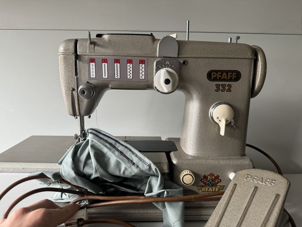 Mocna metalowa domowa maszyna do ciężkiego szycia Skóra Jeans