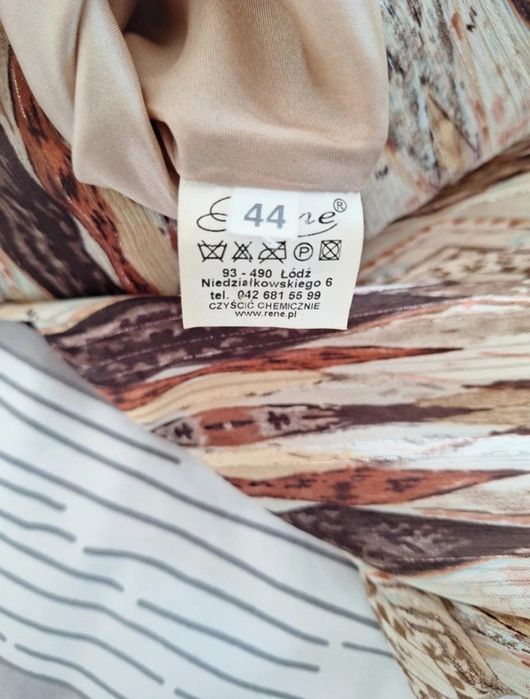 Jak nowy komplet vintage marki rene roz. 44