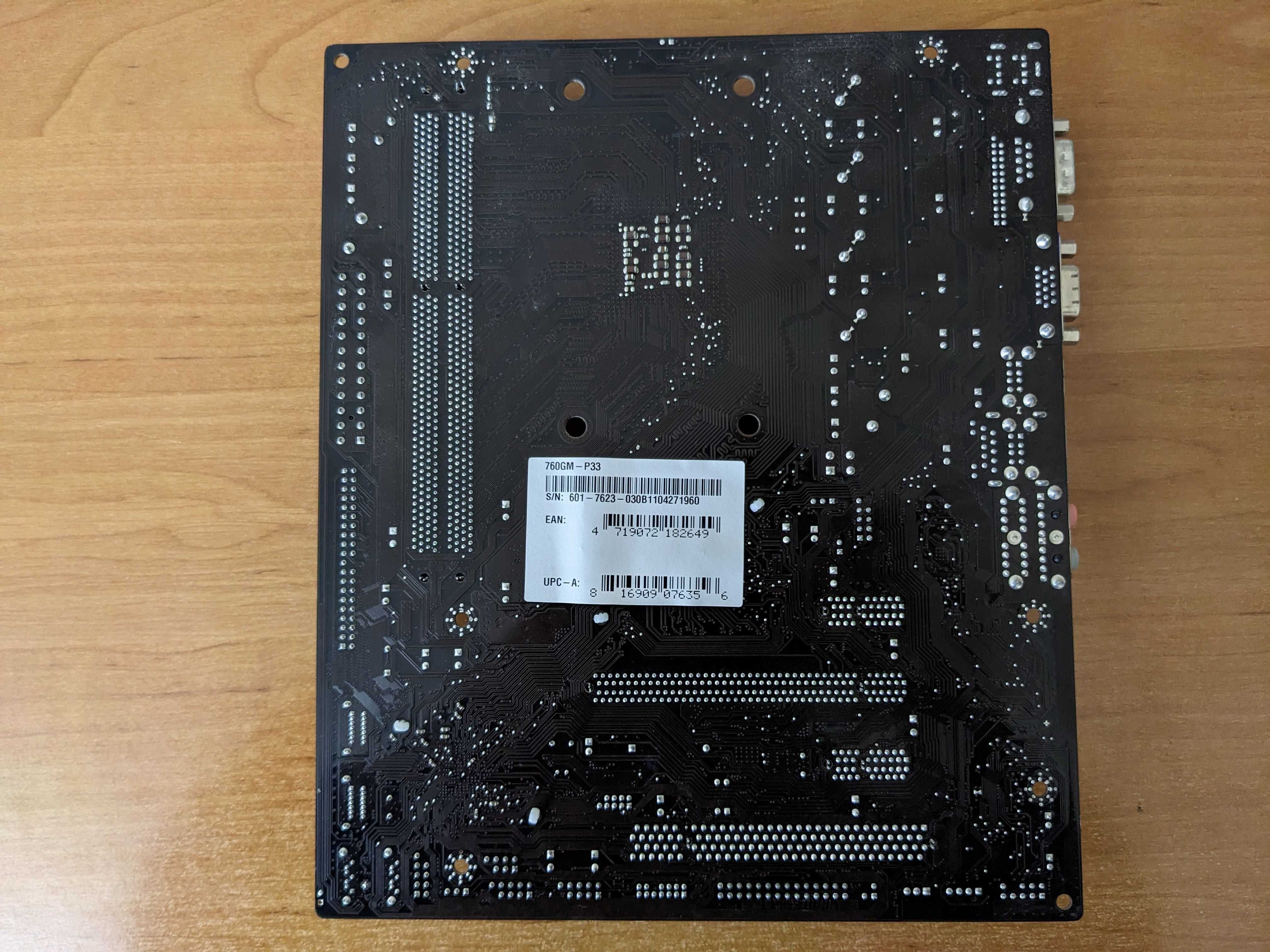 Материнская плата MSI 760GM-P33 (sAM3, AMD 760G, ATI Radeon HD3000)