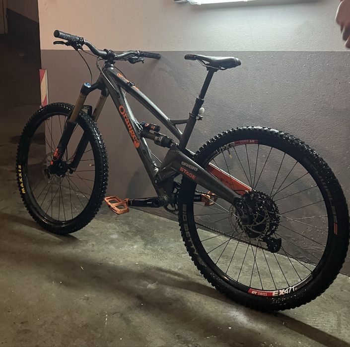 Bike enduro orange stage5