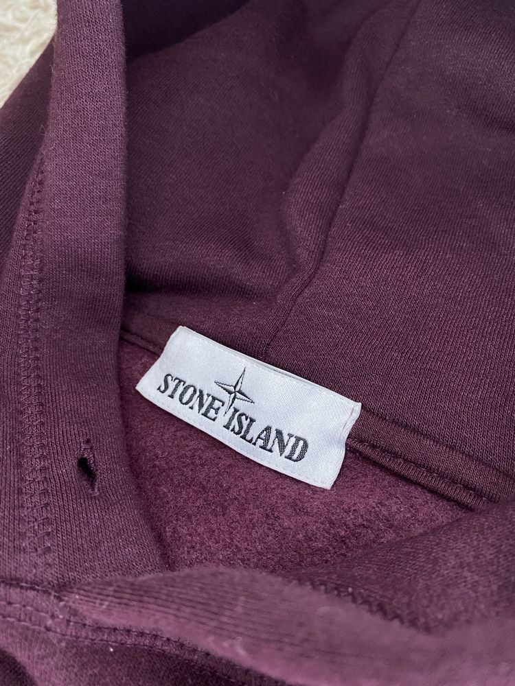 Stone Island Burgundy Color Original