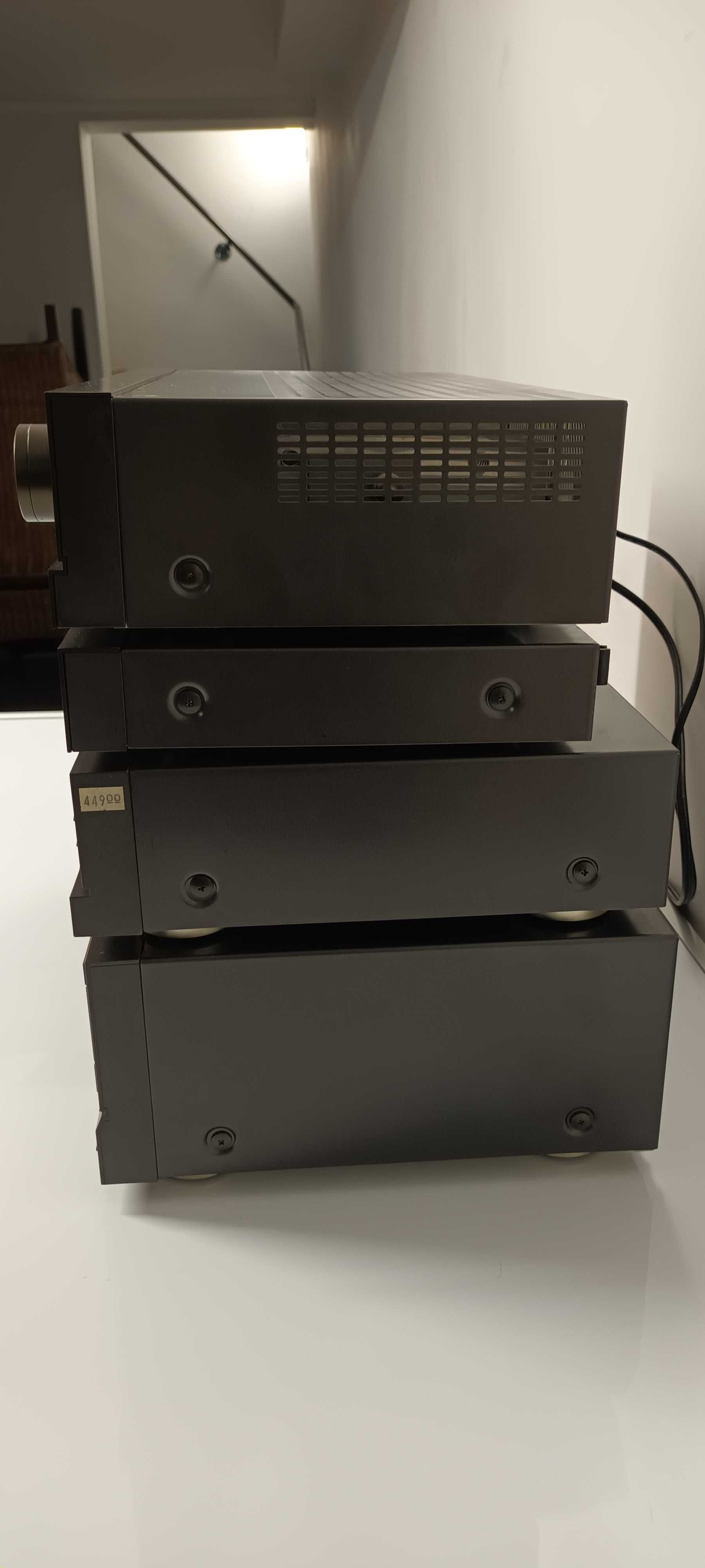 Wieża Technics SU-800 ST-600 SL-P202A RS-TR255 kolumny SB-HD70 Super s