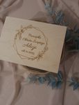 Grawerowane pudełko personalizowane