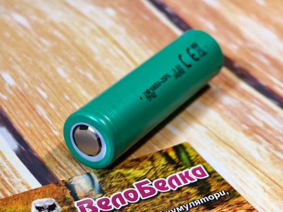 Акумулятор Tenpower INR18650-25PG 2500mAh - 20A високострумовий