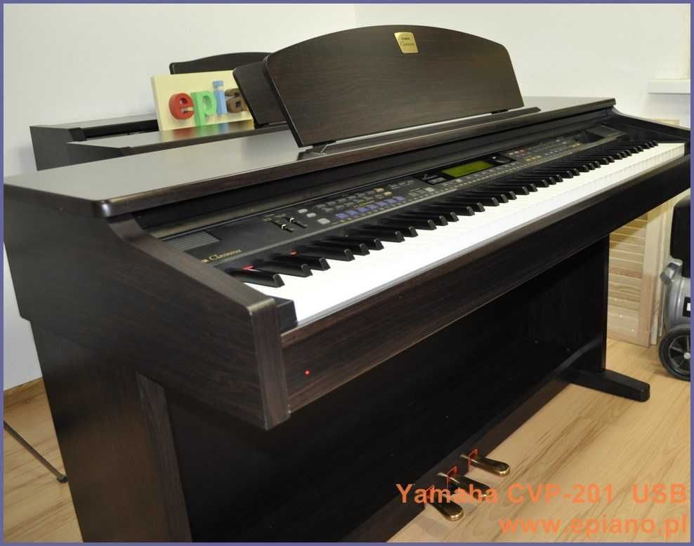 Pianino cyfrowe Yamaha clavinova CVP-201 epiano.pl