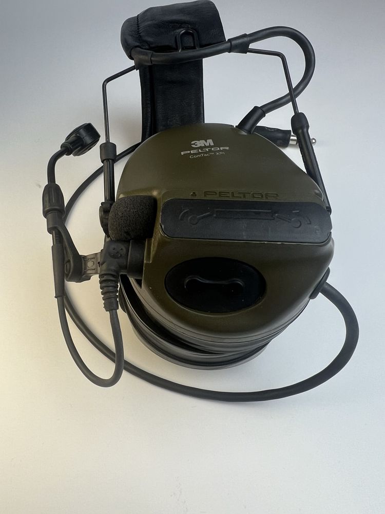Активні навушники військові 3M Peltor XPI comtac olive green 002842