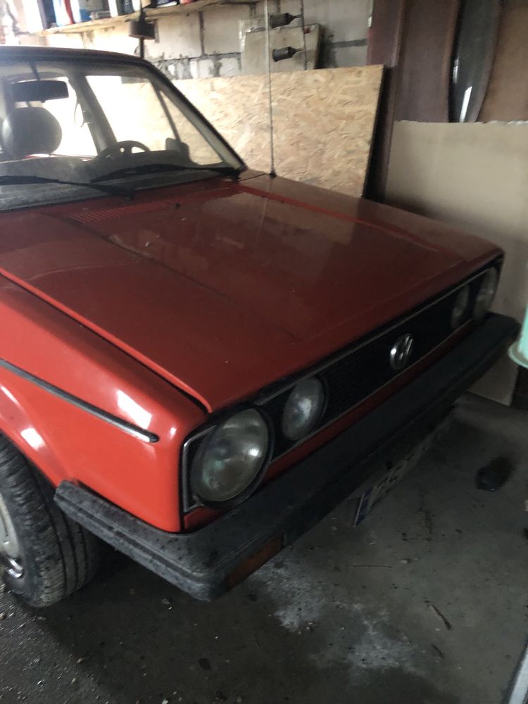 Vw golf mk1 1979 nikle , wąska lampa