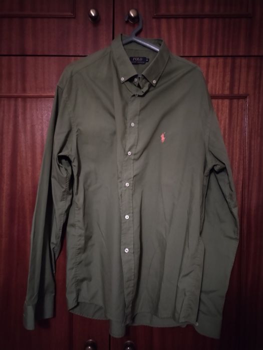 Camisas marca tamanho XL, Ralph L_Cayenne_Benetton_Springfield