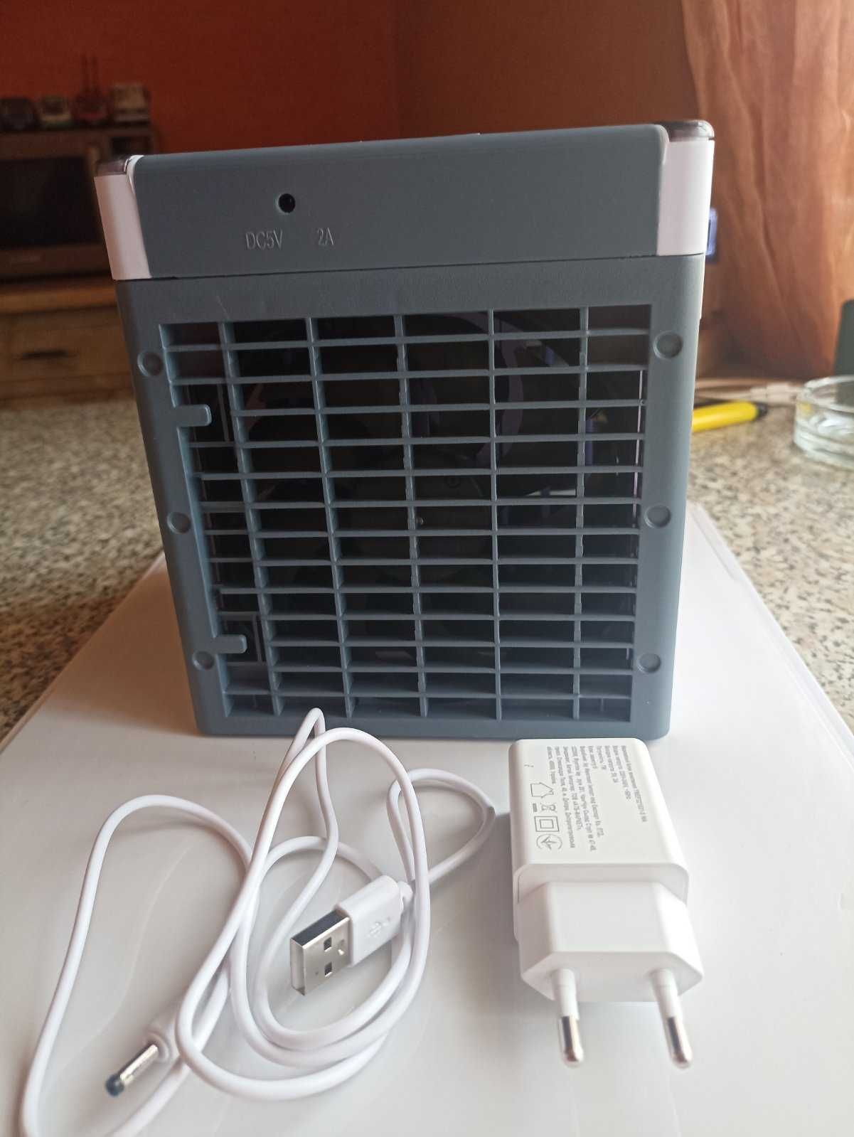 Кондиционер Arctic Air Ultra работает от USB 5v и 220v. Универсальный