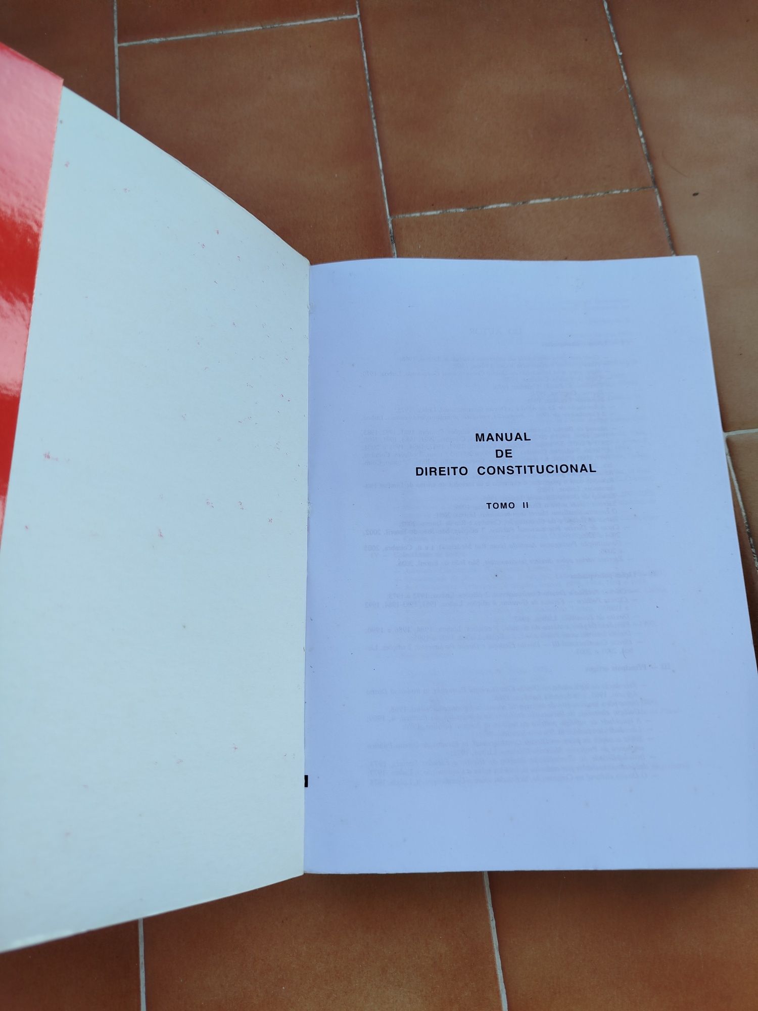 Livro Manual de Direito Constitucional
