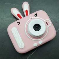 Дитячий фотоапарат X900 Заєць Детский фотоаппарат X900 Заяц pink
