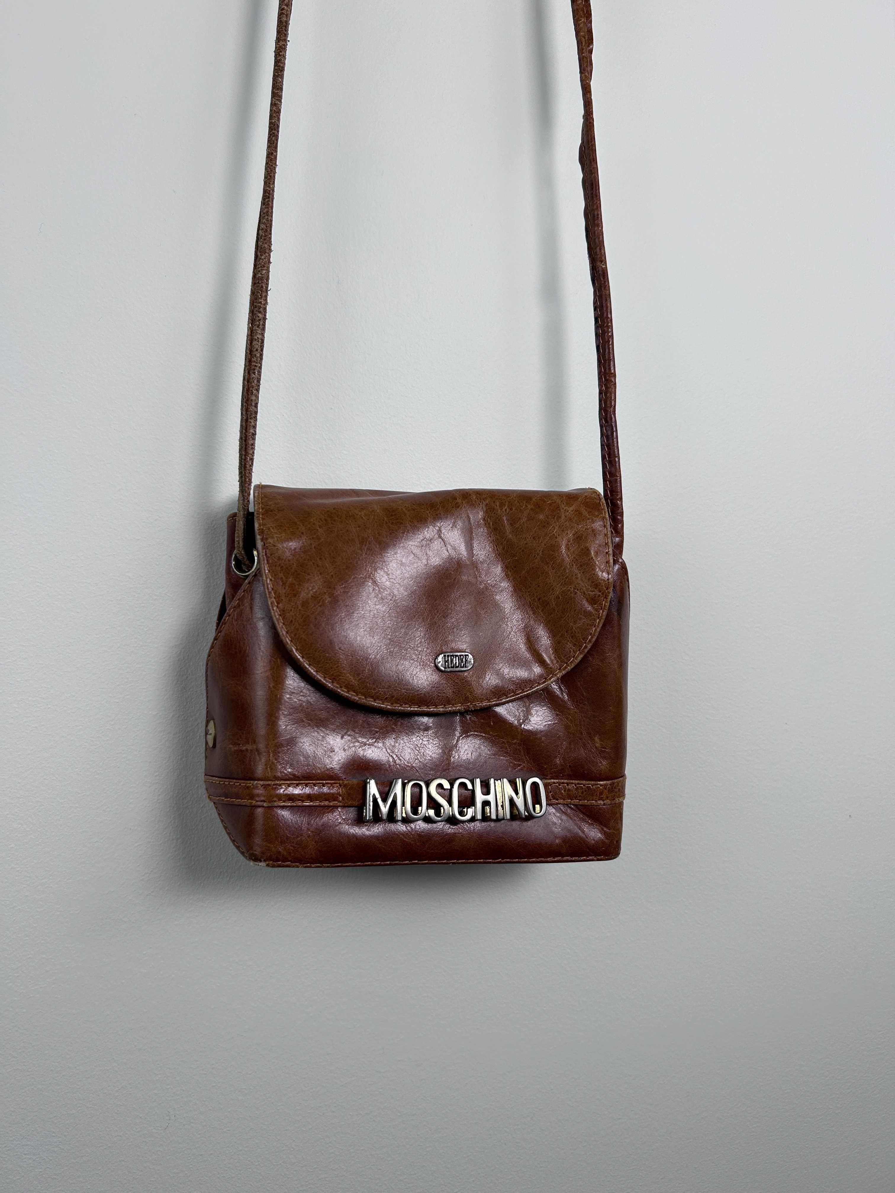 90’s vintage Leather y2k mini bag