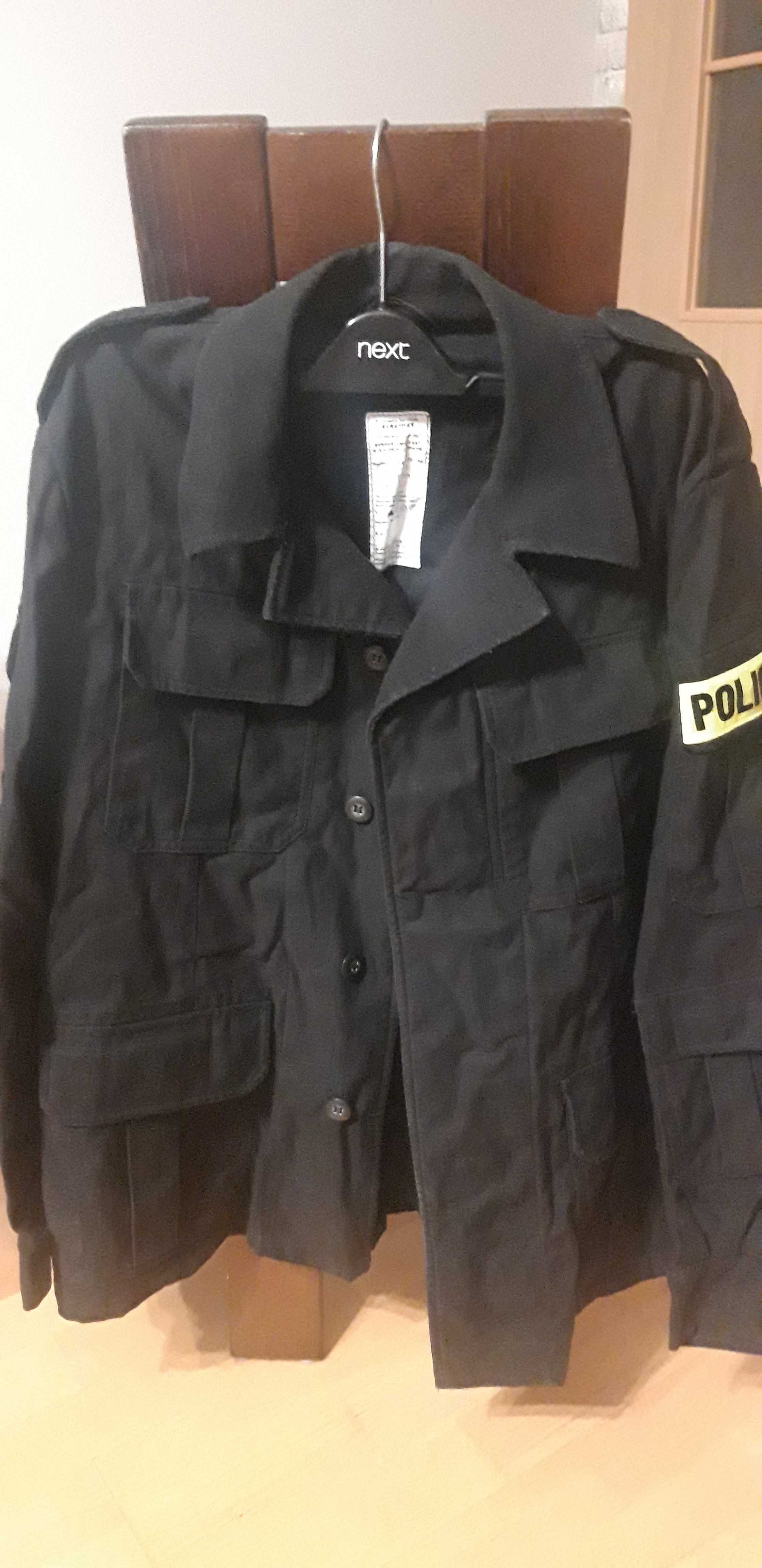 Bluza mundur ćwiczebny czarny policja Moro
