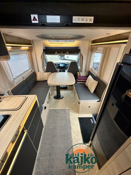 Wynajem Kampera 5 Osobowy ,Wersja Zimowa , 2025r Chausson Etapline 720