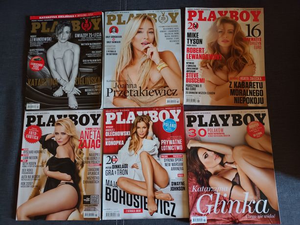 Playboy Polskie Gwiazdy Filmu 6szt