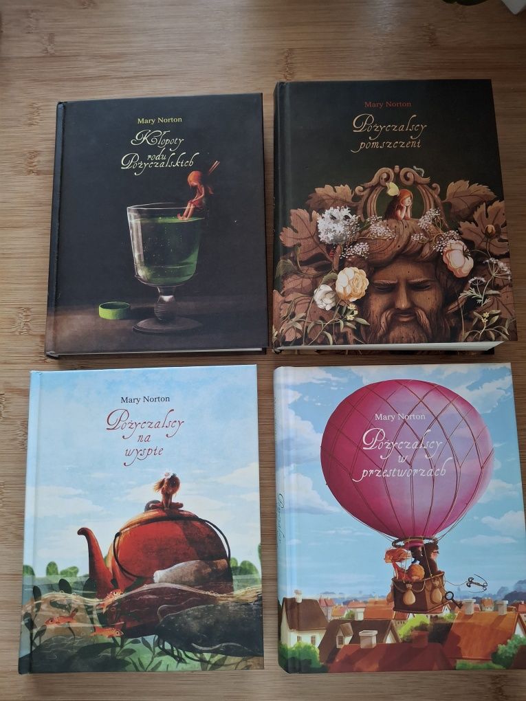 Pożyczalscy Mary Norton tomy 2-5
