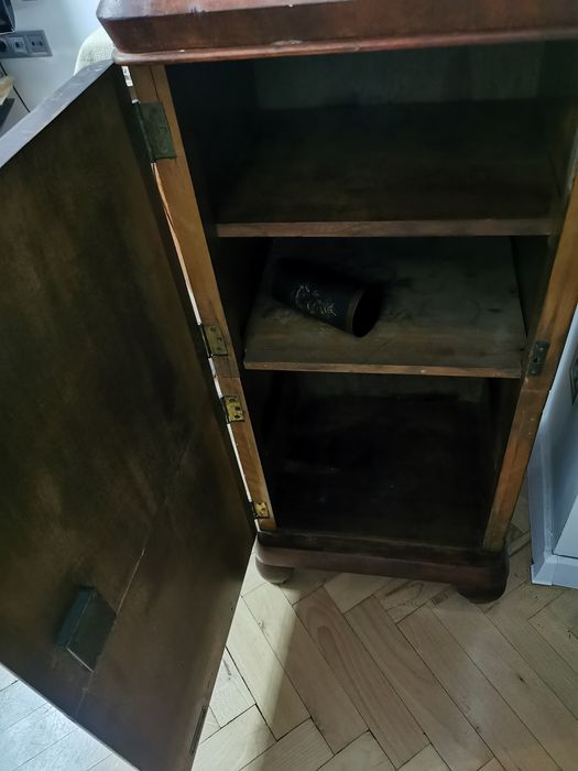 Szafka z fabryki S. Manne. art déco przedwojenny mebel kolekcjonerski