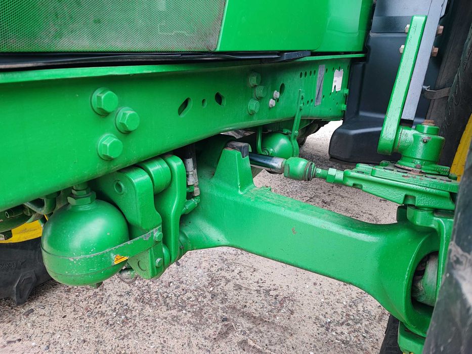 ciągnik rolniczy John Deere 6190 R  skrzynia P.Q manual  pneumatyka