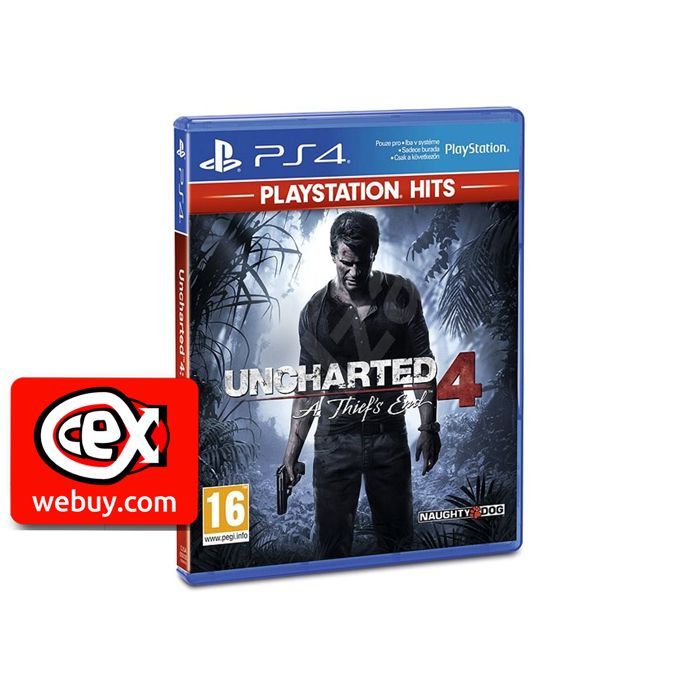 Uncharted 4: Kres Złodzieja PS4 (CeX Gdynia)